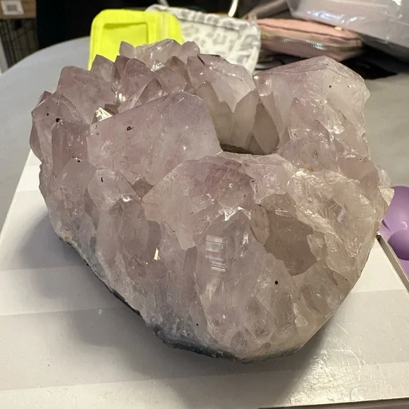 Amethyst Crystal candle holder - Picture 5 of 8